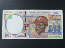 5000 FRANCS 2002.GABON(L)SUP/XF - Gabon