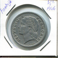 5 FRANCS 1946 FRANCE French Coin #AP019 - 5 Francs