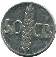 50 CENTIMOS 1966 SPAIN Coin #AR162.U - 50 Centiem
