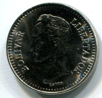 25 CENTIMOS 1990 VENEZUELA UNC Simon Bolivar Coin #W10913.U - Venezuela