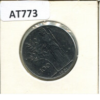 100 LIRE 1981 ITALY Coin #AT773.U - 100 Lire