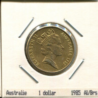 1 DOLLAR 1985 AUSTRALIEN AUSTRALIA Münze #AS262.D - Dollar