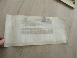 Diplôme Médecine Signé En Latin Velin Généralité De Paris 1746 Joannes Morin - Diplomas Y Calificaciones Escolares