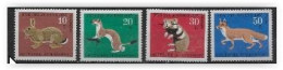 Allemagne 1967 N° 387/390 Neufs Surtaxe Jeunesse Animaux - Ungebraucht