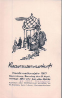 Herzogenbuchsee BE, Klassenzusammenkunft, Konfirmationsjahr 1917, Litho (1917) - Herzogenbuchsee