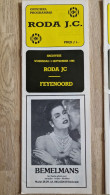 Programme Roda JC - Feyenoord - 3.9.1986 - KNVB Eredivisie  - Holland - Programm - Football - Books