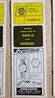 Programme Roda JC - Haarlem - 26.4.1987 - KNVB Eredivisie  - Holland - Programm - Football - Libri