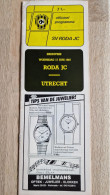 Programme Roda JC - FC Utrecht - 17.6.1987 - KNVB Eredivisie Play Offs - Holland - Programm - Football - Libros