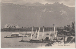 Dav : Suisse : Le  Bouveret , Bateau , Le Port - Port