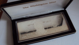 USA ‘New 1998 $50 Giant Quarter-Pound Silver Proof’ - Washington Mint - In Gift Box - Collections