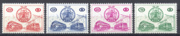 Belgium, 1960, Postpakket, Postcolli, Colis Postaux, Locomotives, Trains, Railroad, MNH, Michel 321-324 - Neufs