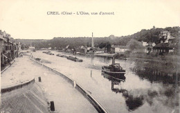 FRANCE - 60 - Creil - L'Oise, Vue D'amont - Carte Postale Ancienne - Creil