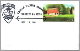 TRIPLE NICKEL STATION - Paracaidismo - Parachuting. Modesto CA 1998 - Parachutting