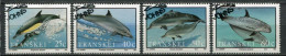 Transkei Mi# 267-70 FDC-gestempelt/CTO - Fauna Dolphins - Transkei
