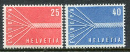 SWITZERLAND 1957 Europa MNH / **. Michel 646-47 - Nuevos