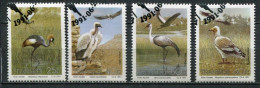 Transkei Mi# 271-4 FDC-gestempelt/CTO - Fauna Birds - Transkei