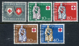 SWITZERLAND 1957 Pro Patria Used. Michel 641-45 - Gebraucht