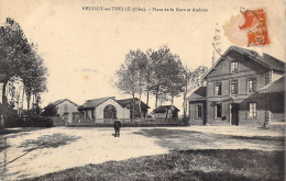 FRANCE - 60 - Neuilly-en-Thelle - Place De La Gare En Ateliers - Carte Postale Ancienne - Otros & Sin Clasificación