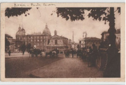 Roma - Ponte Cavour Viaggiata 1922 - Ponts