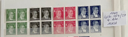 1940 4.Atatürk Full Set MNH Isfila 1324-1427 - Ongebruikt