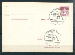 BERLIN - Ganzsache (Entier Postal) Michel P70 - 16. Raketen Und Raumfahrttagung - Postcards - Used