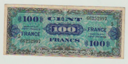 100 Francs Drapeau Série 5 - 1944 Flagge/Frankreich