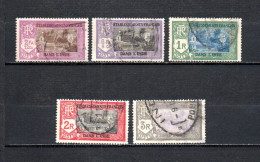 India   1929  .-   Y&T  Nº    99/103 - Used Stamps