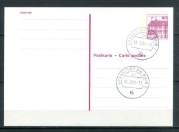 BERLIN - Ganzsache (Entier Postal) Michel P117 - Cartoline - Usati