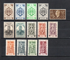 India   1942-48  .-   Y&T  Nº    217/219-225-233-234/235-236/242 - Used Stamps