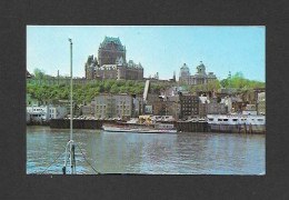 QUÉBEC VILLE DE QUÉBEC C.P.A. Le Château Frontenac Vu Du Traversier On Peux Voir Le Restaurant Riviera Photo Laval Couët - Québec - La Cité