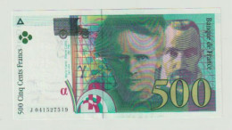 500francs Pierre Et Marie Curie Sans Strap 1998. Neuf - 500 F 1994-2000 ''Pierre Et Marie Curie''