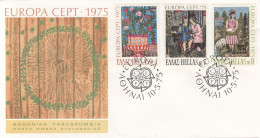 GREECE FDC 1198-1200 - 1975