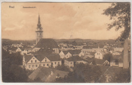 C7438) RIED - Gesamtansicht  Kirche Häuser 1912 - Ried Im Innkreis