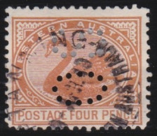Western Australia          .   SG    .    142 A        .    O    .        Cancelled - Used Stamps