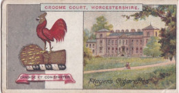 148 Groome Court Worcestershire - Country Seats & Arms Players Cigarette Card 1909, Original Antique Card. Heraldry - Player's