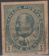 CANADA  Unitrade 89 Imperf    Used  Quebec - Oblitérés