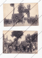 Guerre 14/18 - Lot De10 CP - Manifestation Des 18 Et 19 Juillet 1920 - Martyrs De ROSSIGNOL - Roi Albert Ier (B328) - Arlon