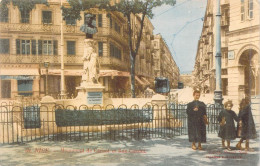 FRANCE - 06 - Nice - Monument De Carnot Et Rue Cassini - Carte Postale Ancienne - Monumenten, Gebouwen