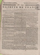 GAZETTE DE FRANCE 17 MESSIDOR AN 9 - GENES - VENISE - VERONNE - VALACHIE - EGYPTE RHAMANIE - INSTRUCTION PUBLIQUE ... - Newspapers - Before 1800