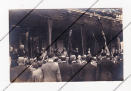 Photo Carte - ARLON Manifestation Patriotique Devant Le Palais Provincial - Peut-être En 1920 (B328) - Arlon