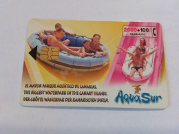 Spain - CP-188 Aqua Sur - Commemorative Advertisment