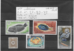 NOUVELLE CALEDONIE  Lot De 5 Timbres Voir Descriptif - Colecciones & Series