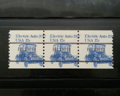USA 1981 Perf. Error 17c Electric Auto 1917 Coil MNH OG Sc#1906a - Ruedecillas
