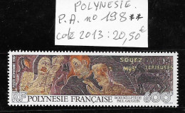 POLYNESIE FRANCAISE  P.A. N° 198 ++ - Neufs