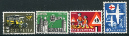 SWITZERLAND 1956 Events And Anniversaries Used. Michel 623-26 - Usados