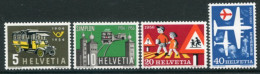 SWITZERLAND 1956 Events And Anniversaries MNH / **. Michel 623-26 - Unused Stamps