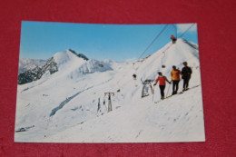 Merano Funivia Seggiovia + Sciatori NV + Timbro Rifugio Parete Rosso - Merano