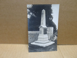 SAINT VIGOR LE GRAND (14) Carte Photo Inauguration Du Monument Aux Morts Guerre 1914-18 - Andere & Zonder Classificatie