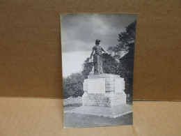 GUERON (14) Carte Photo  Monument Aux Morts Guerre 1914-18 En 1921 - Sonstige & Ohne Zuordnung