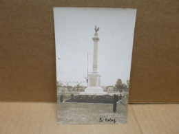 LE MOLAY (14) Carte Photo Monument Aux  Morts Guerre 1914-18 - Sonstige & Ohne Zuordnung